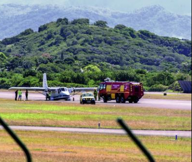 Exercice de sécurité civile de grande ampleur à l’aérodrome de Nouméa - Magenta